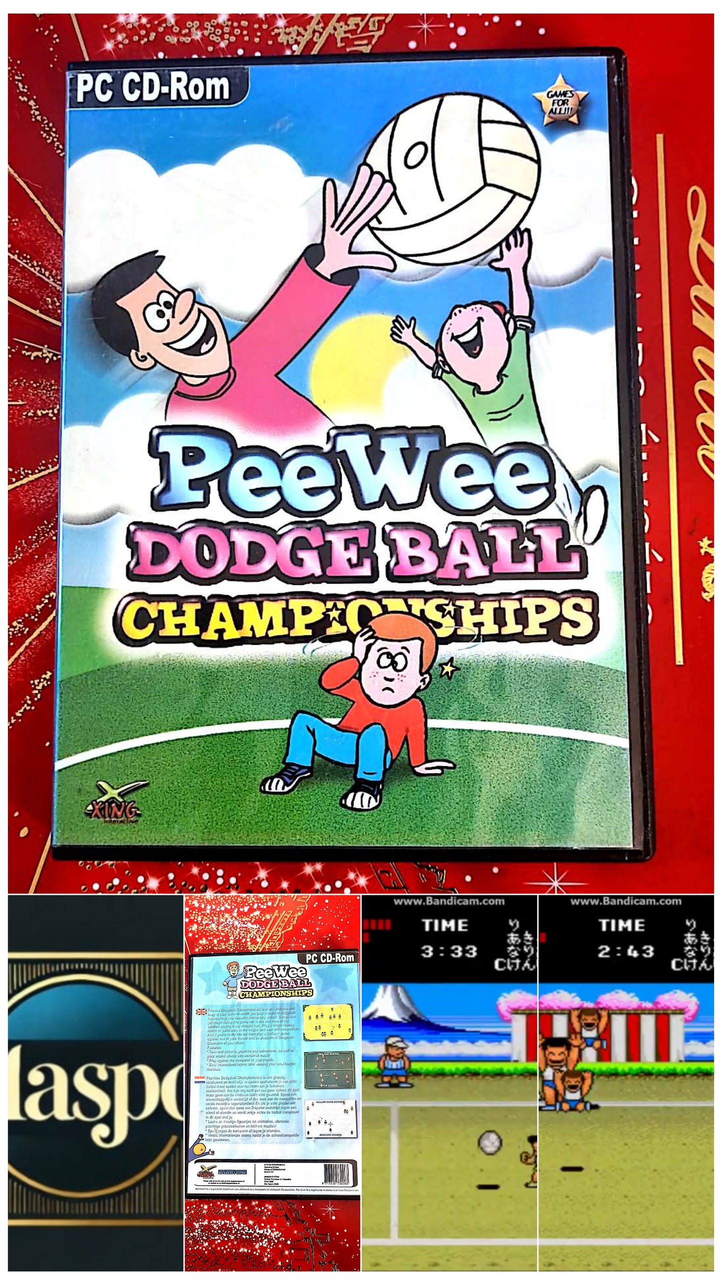 Jeu vidéo PC : peewee dodge ball championships