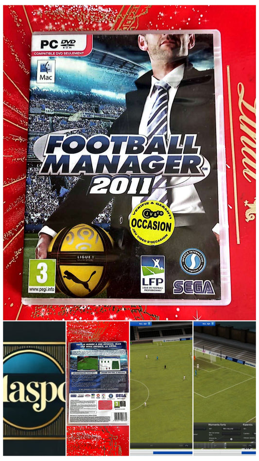 Jeu vidéo PC : Football manager 2011 jeu PC