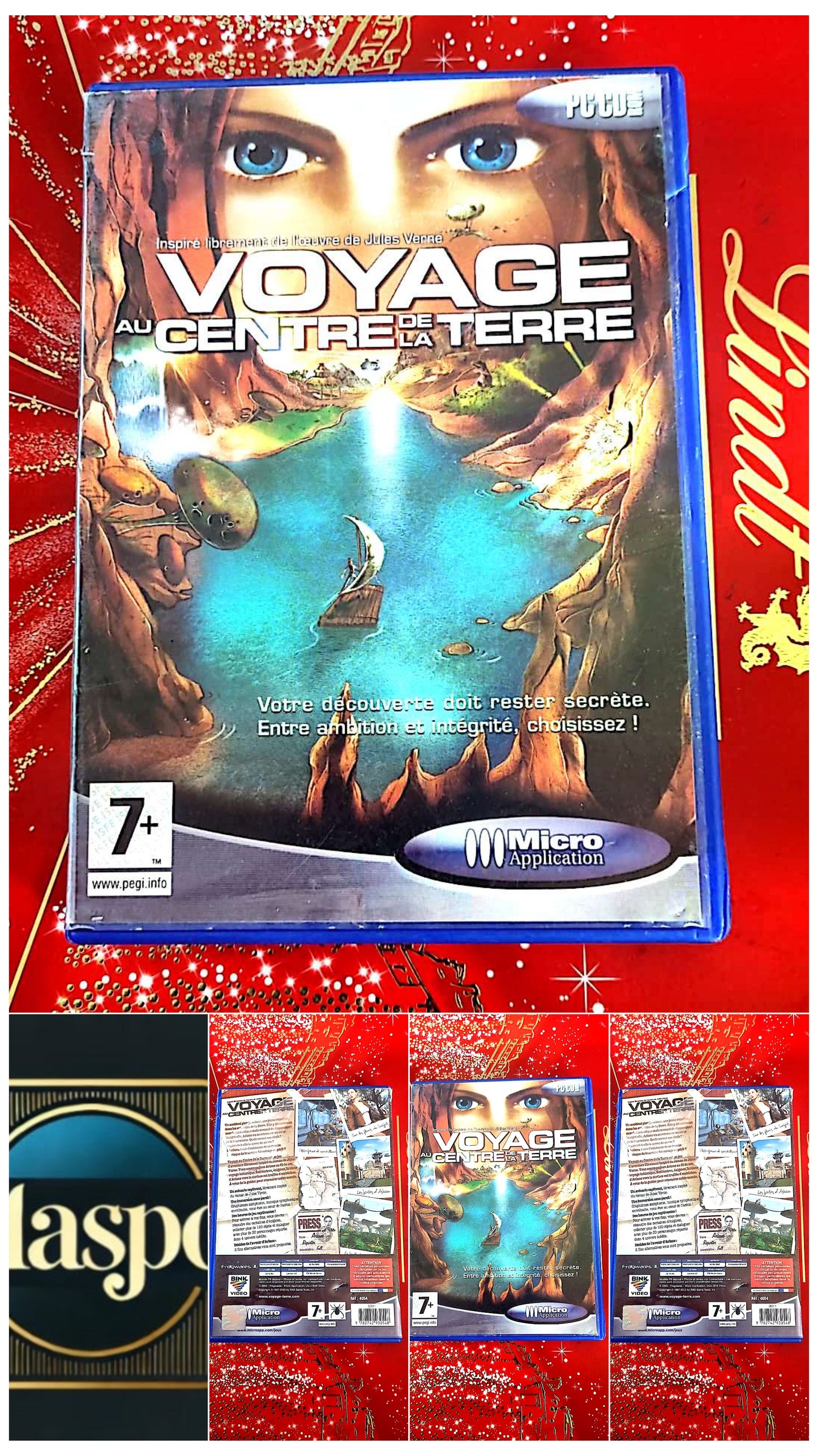 Jeu vidéo PC : voyage au centre de la terre