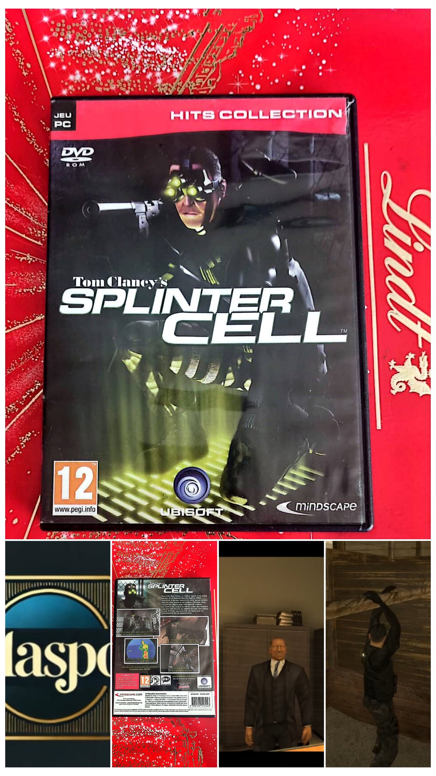 Jeu vidéo PC : tom clancy's splinter cell pc