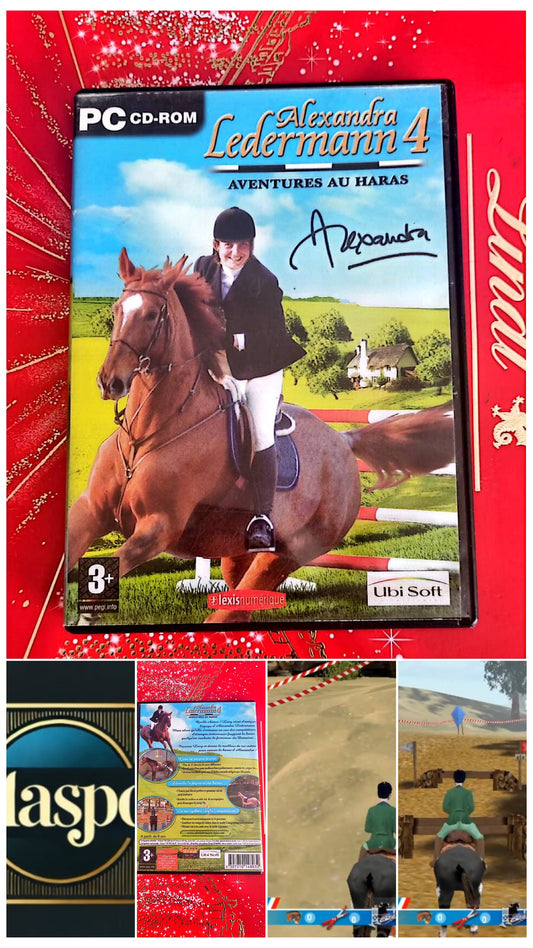 Jeu vidéo PC : Alexandra ledermann 4 aventure au haras pc