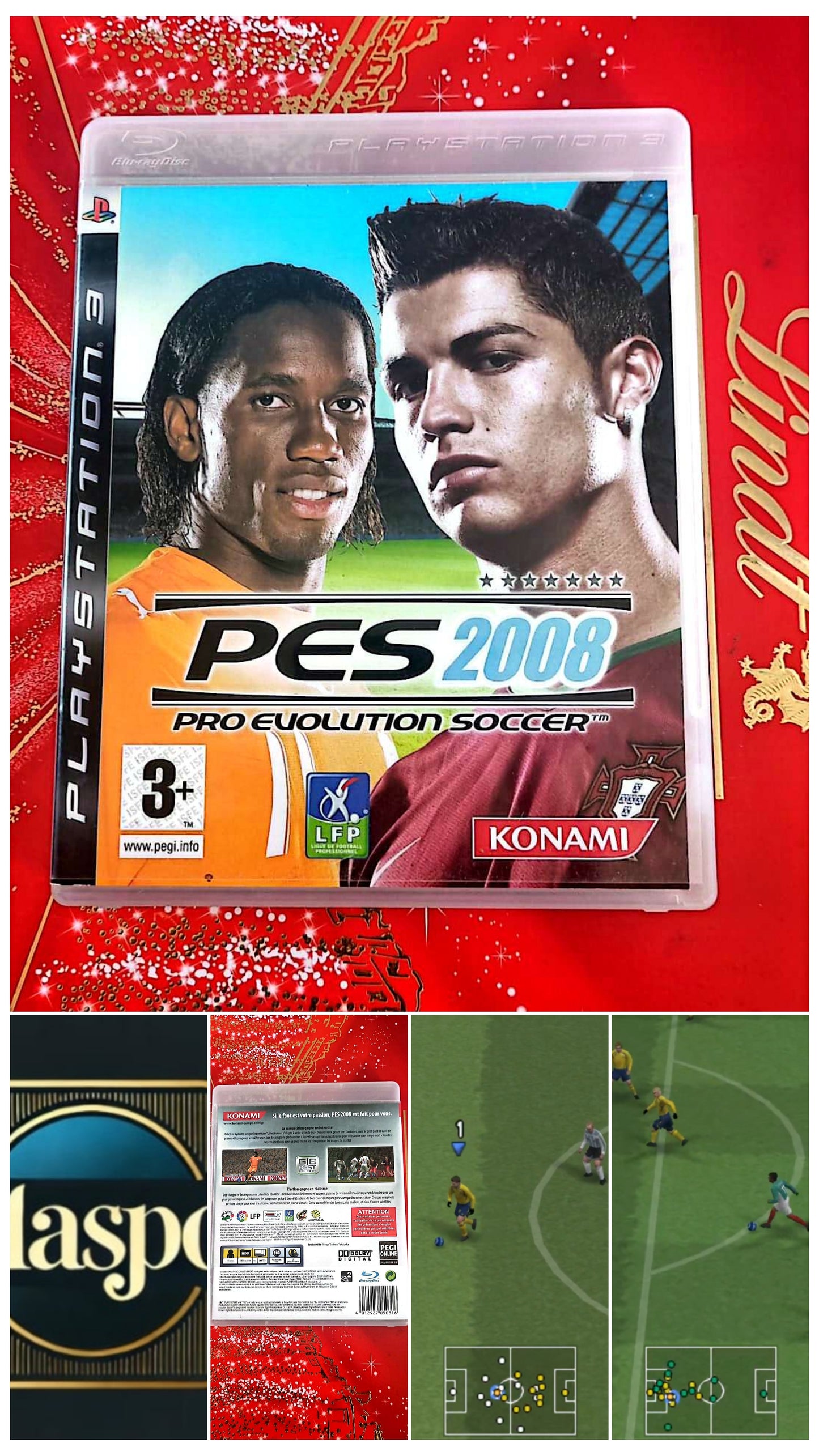 Jeu vidéo PS3 : PS 2008 pro évolution soccer ps3
