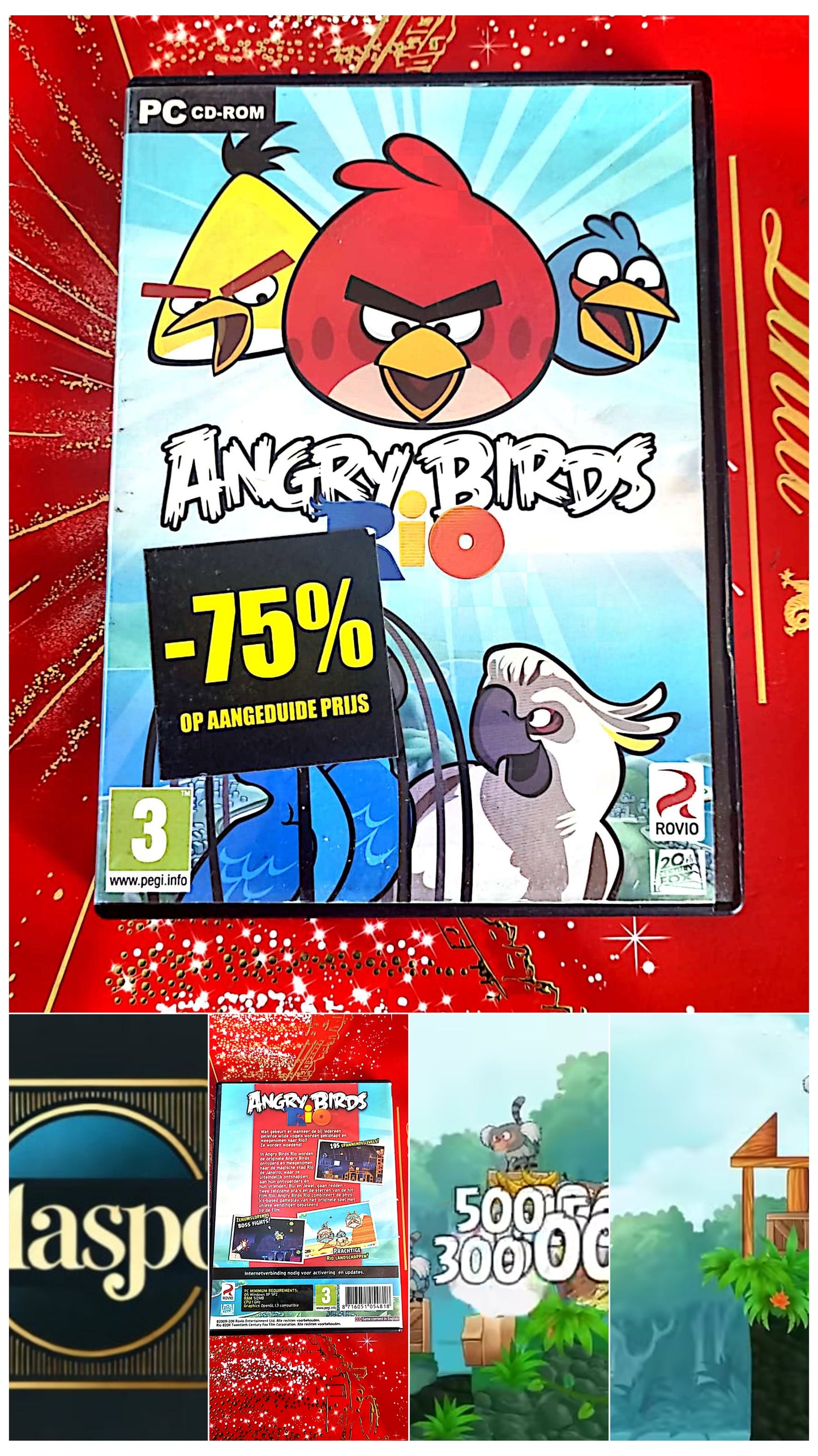 Jeu vidéo PC : angry birds rio