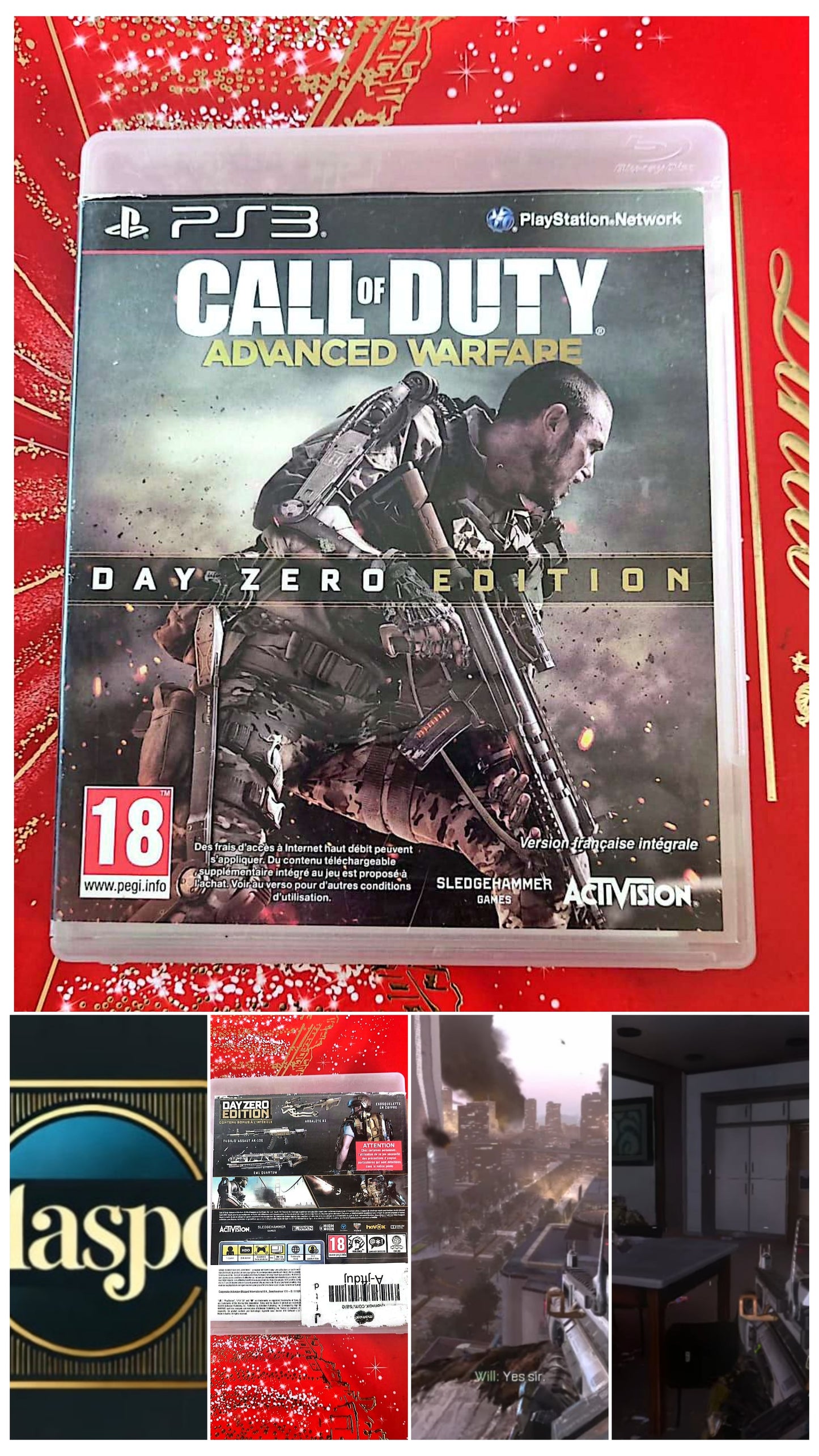 Jeu vidéo PS3 : call of duty advanced warfare ps3