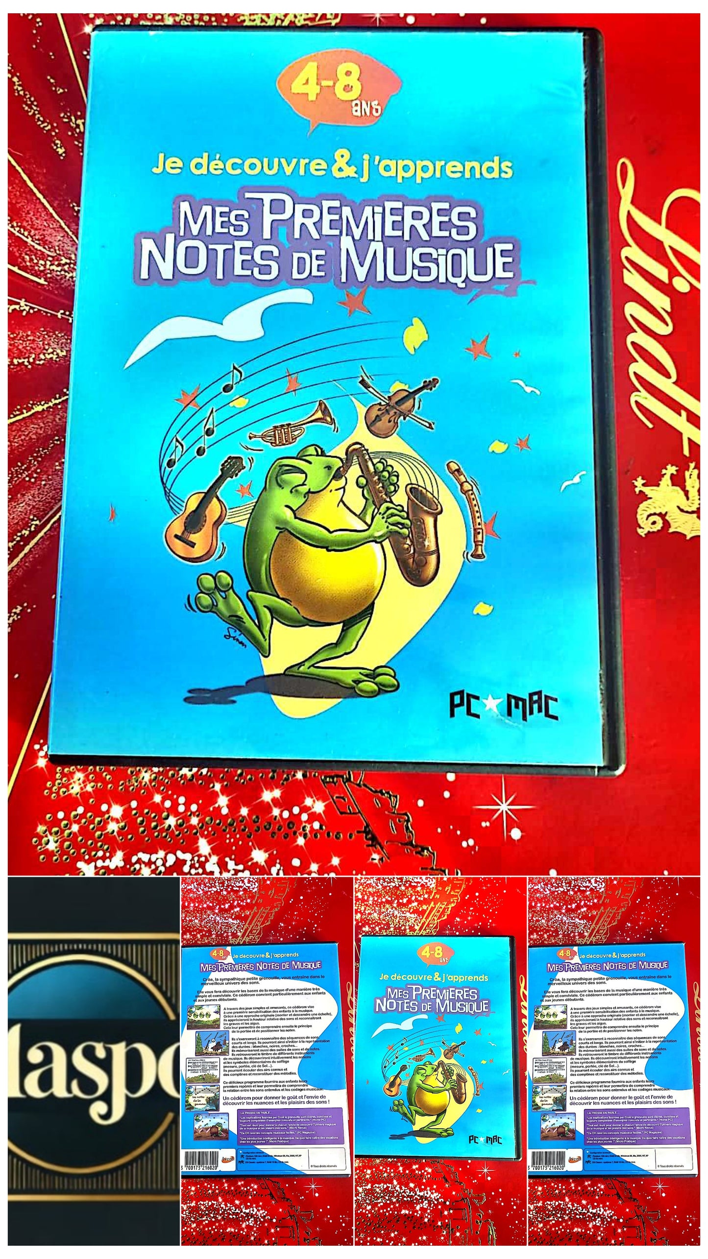 Jeu vidéo PC : pc mac 4-8 ans je decouvre & j'apprends mes premieres notes de musique
