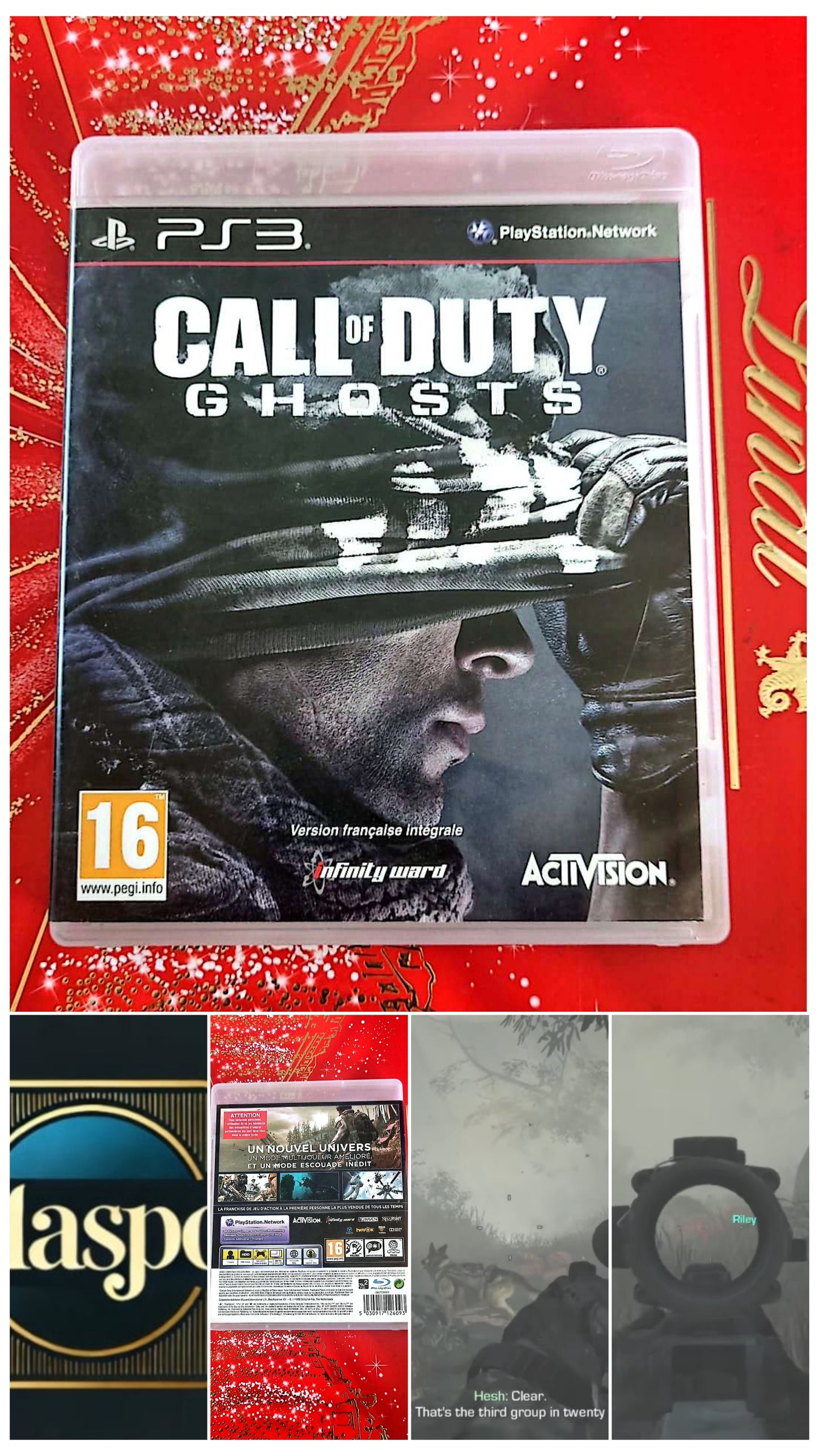 Jeu vidéo PS3 : call of duty ghosts ps3