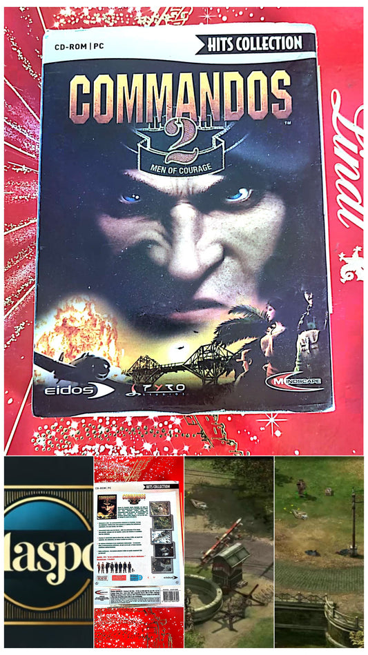 Jeu vidéo PC : hits collection commandos 2 men of courage
