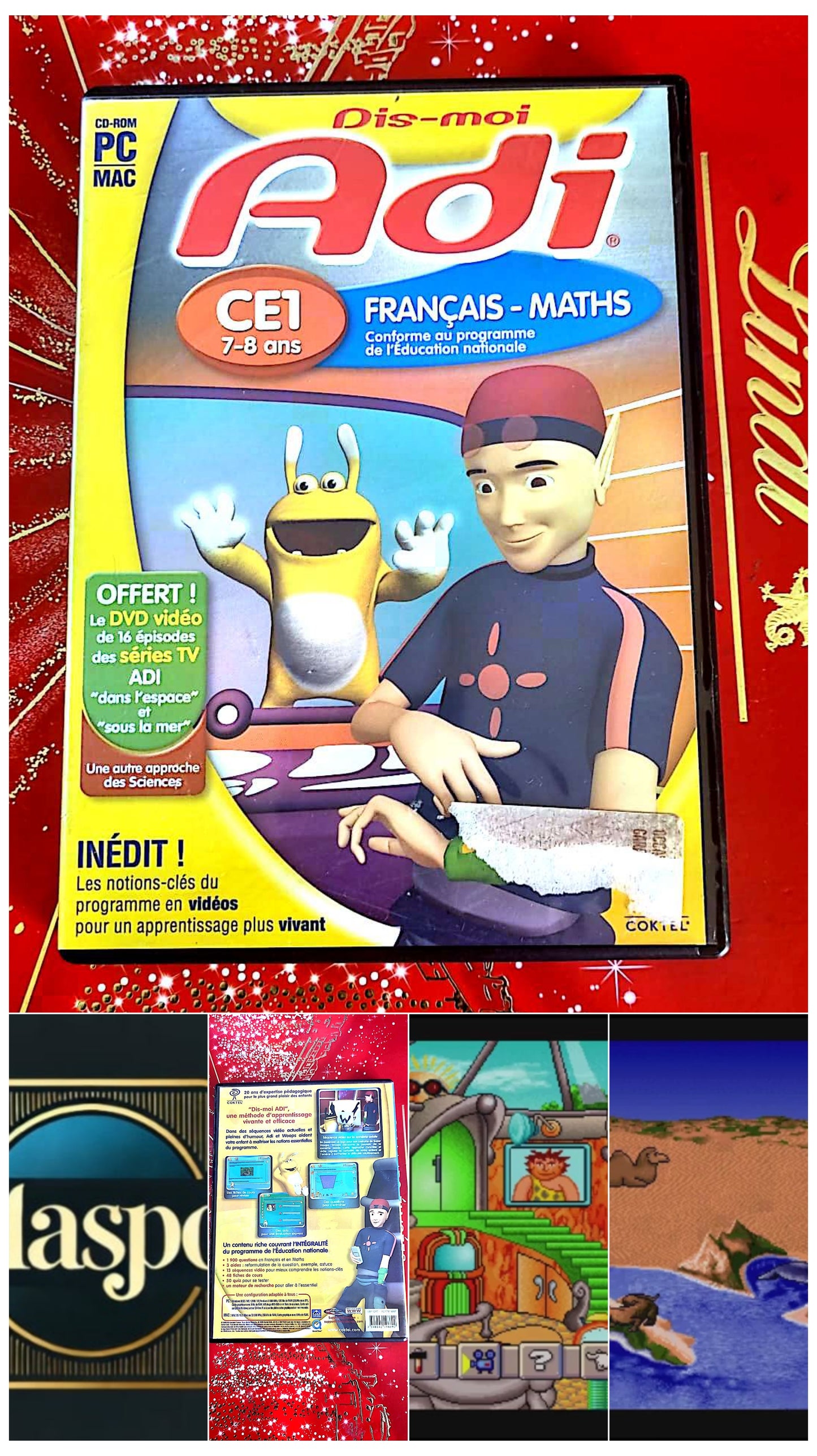 Jeu vidéo PC : dis moi Adi CE1 -maths