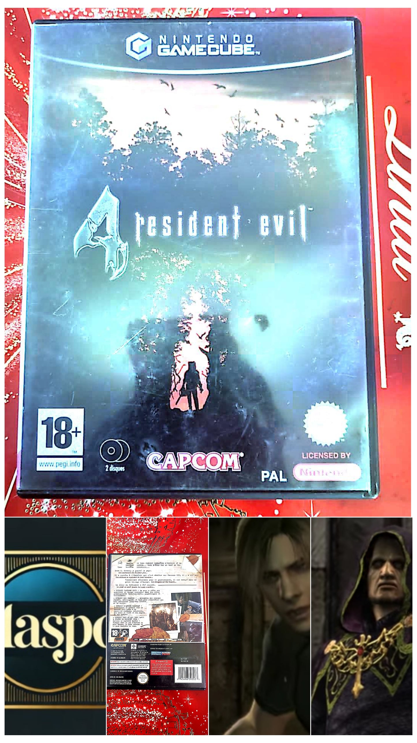 Jeu vidéo Nintendo GameCube : GameCube résident evil 4