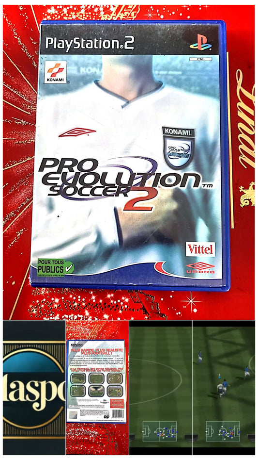 Jeu vidéo PS2 : ps2 pro evolution soccer 2