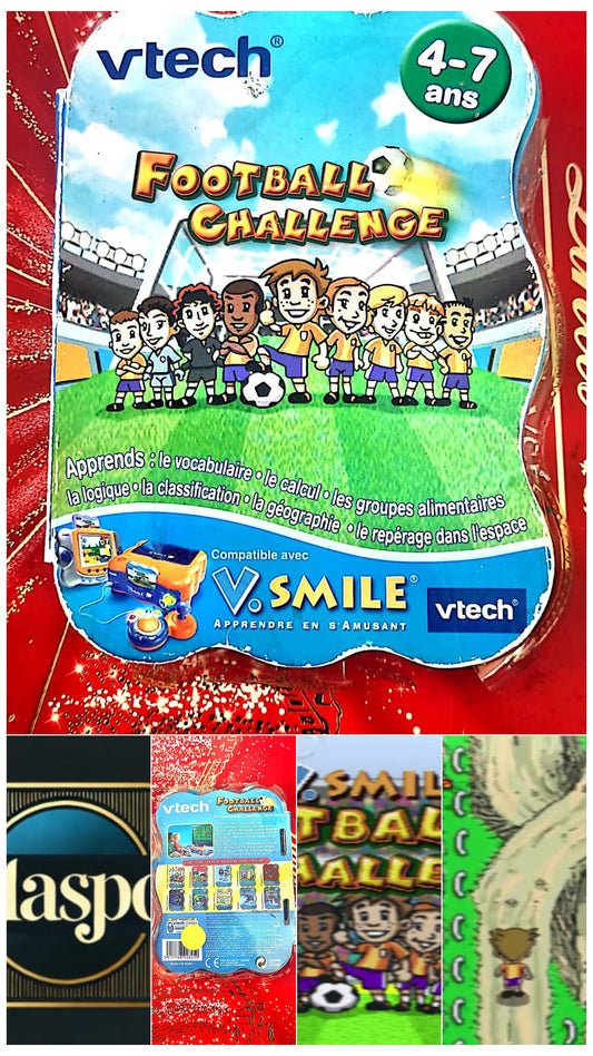 Jeu vidéo : vtech v.smile football challenge