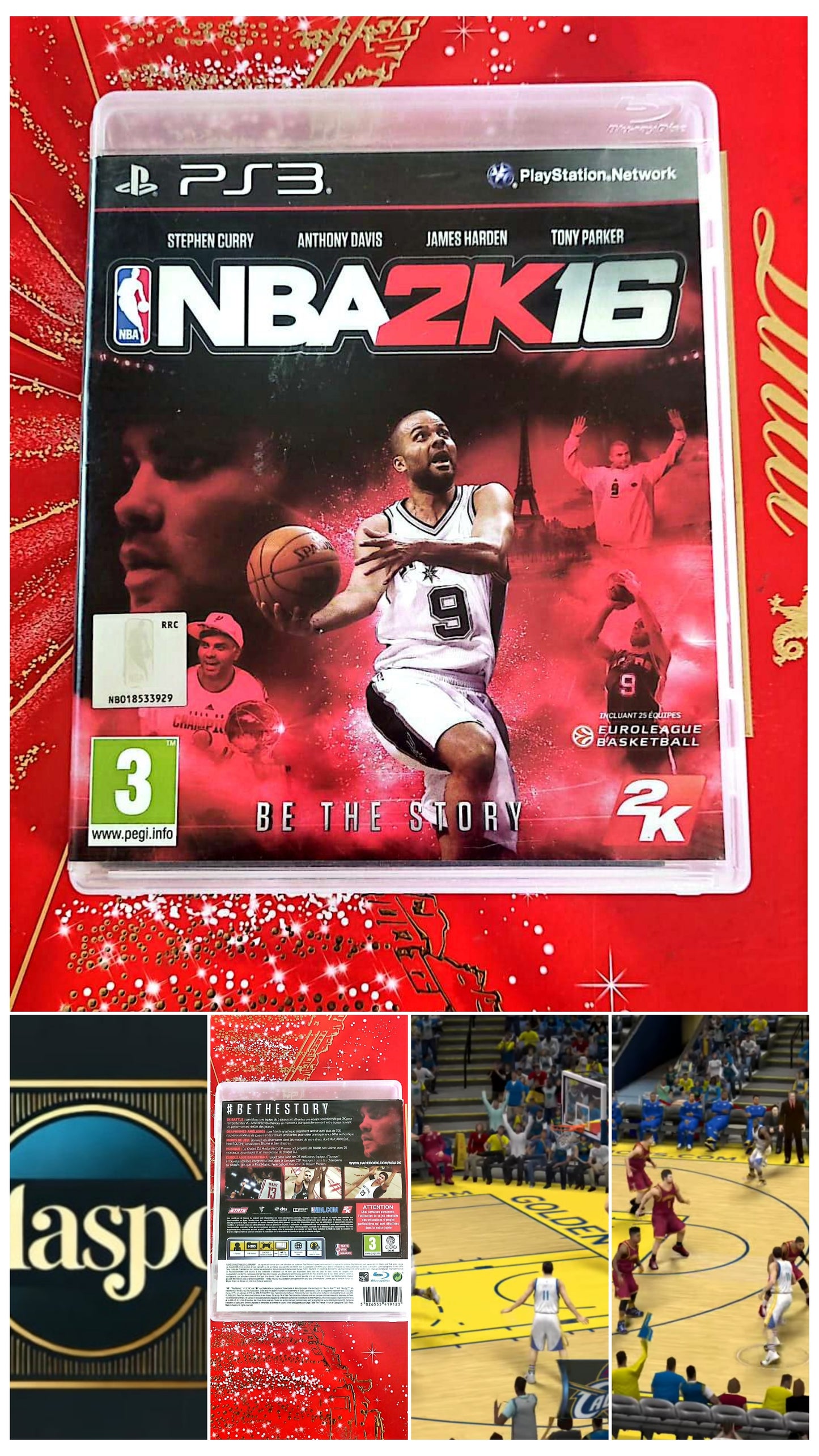 Jeu vidéo PS3 : NBA 2K16 PS3