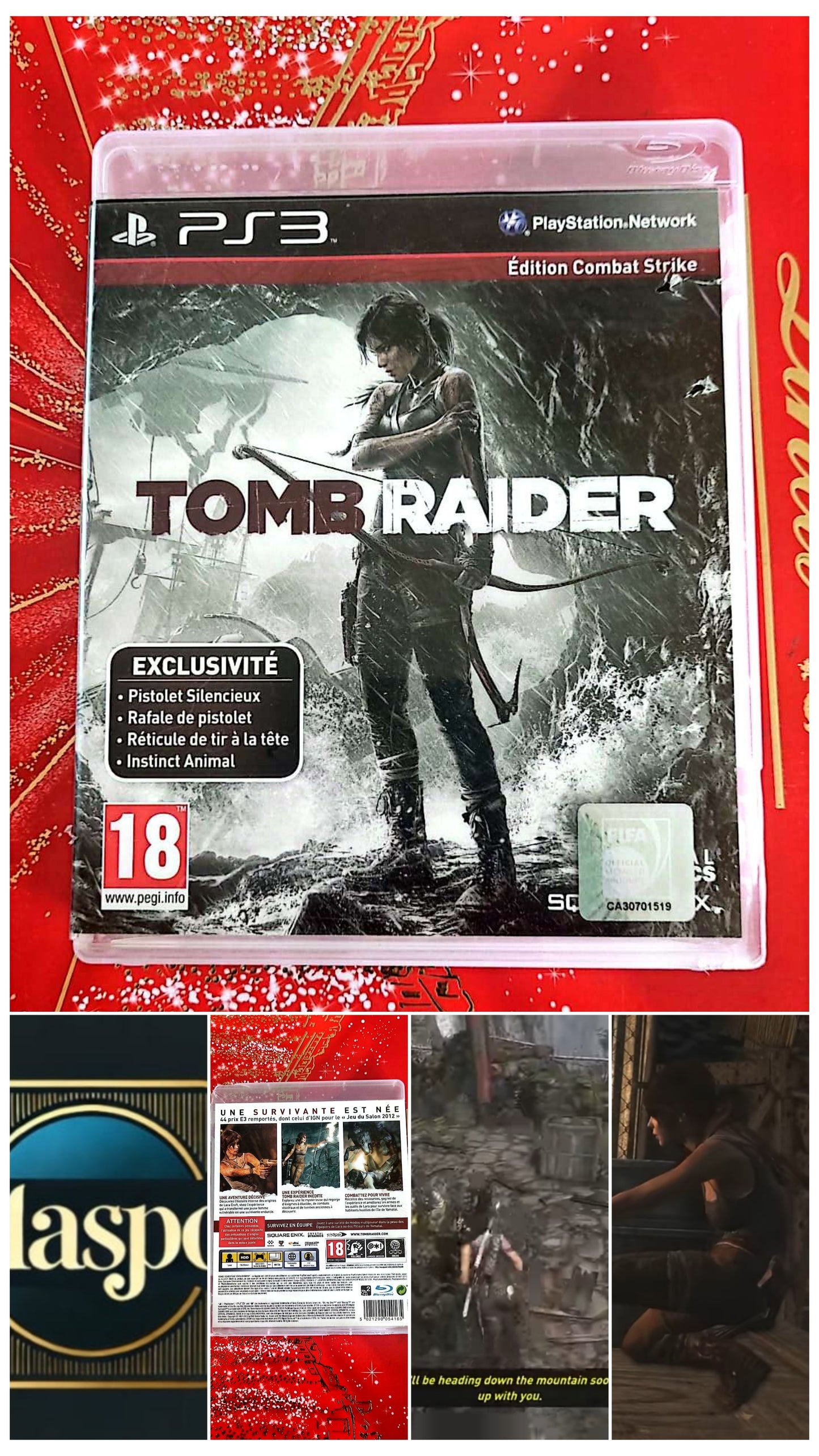 Jeu vidéo PS3 : tomb raider ps3