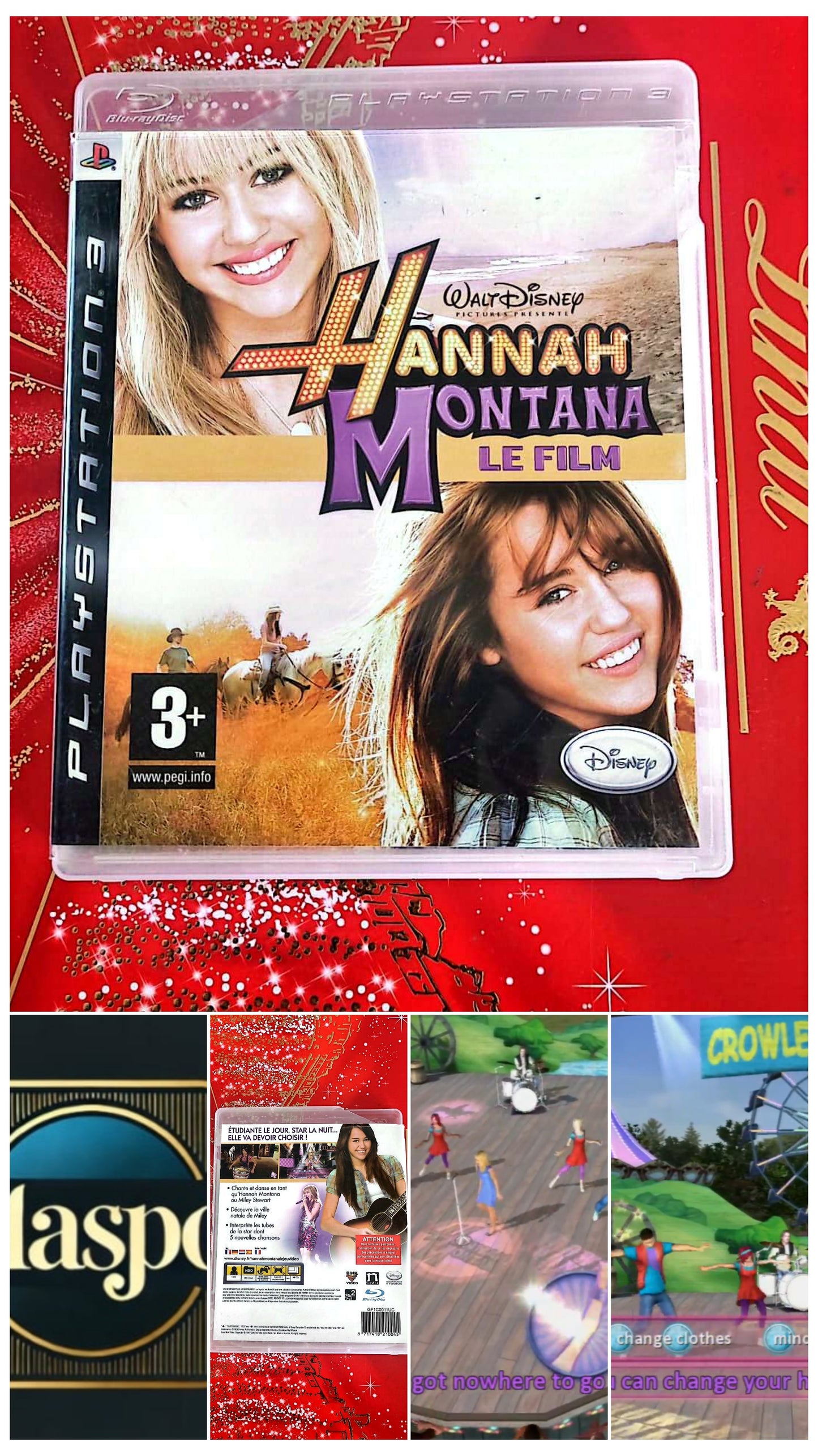 Jeu vidéo PS3 : walf disney Hannah montana le film ps3