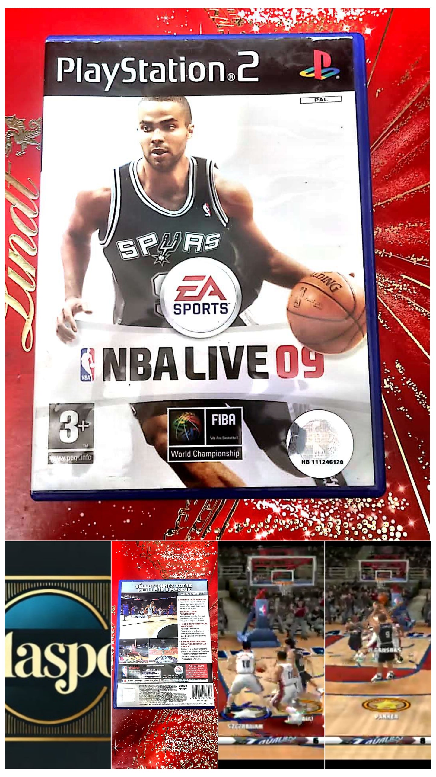 Jeu vidéo PS2 : ea sports nba live 09