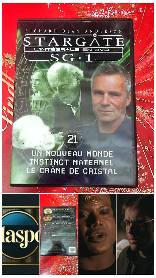 DVD : stargate sg-1 un nouveau monde instinct maternel le crâne de Cristal