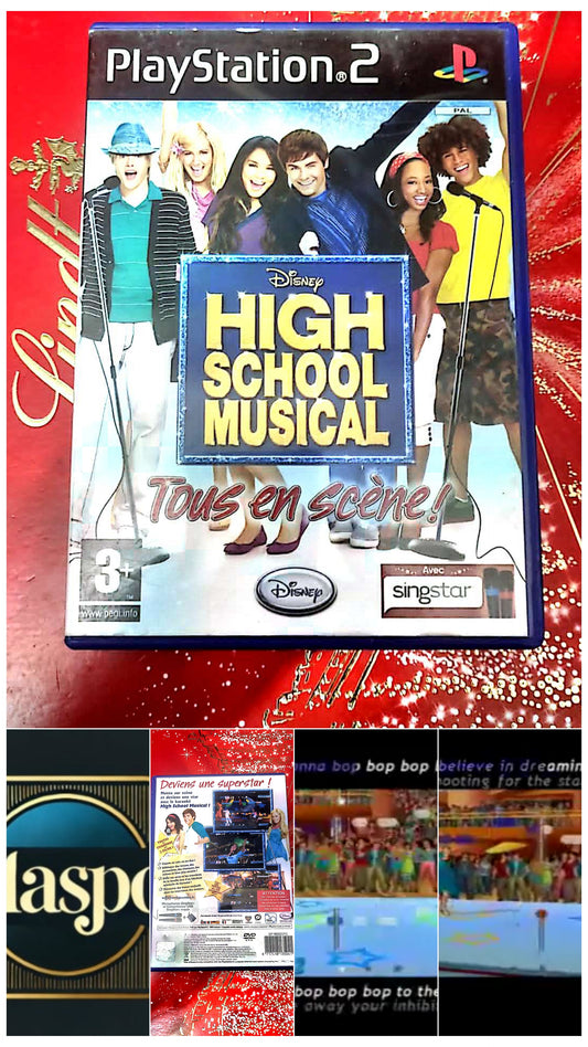 Jeu vidéo PS2 : ps2 high school musical tous en scene
