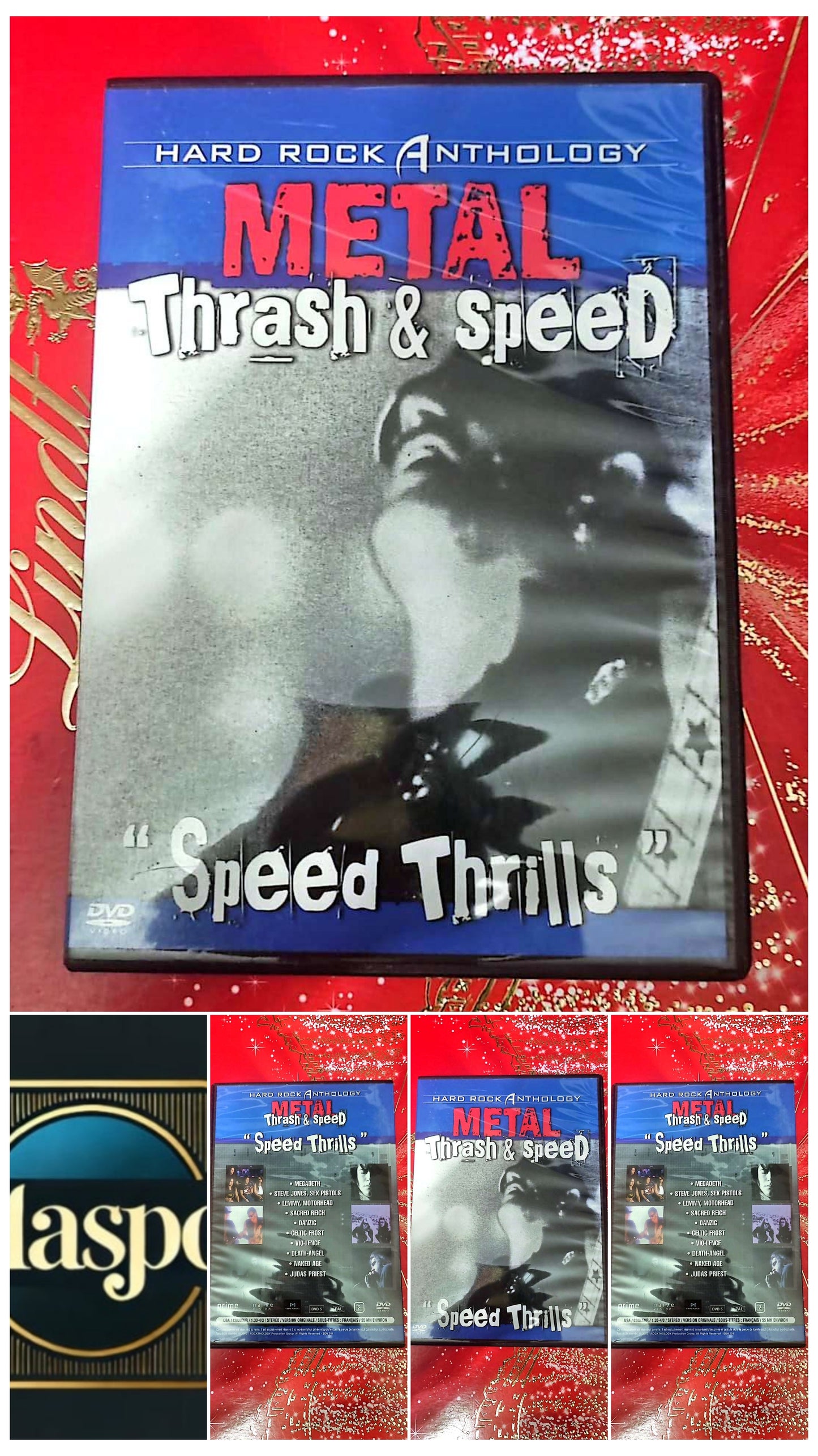 DVD : metal thrash speed "speed thrills"