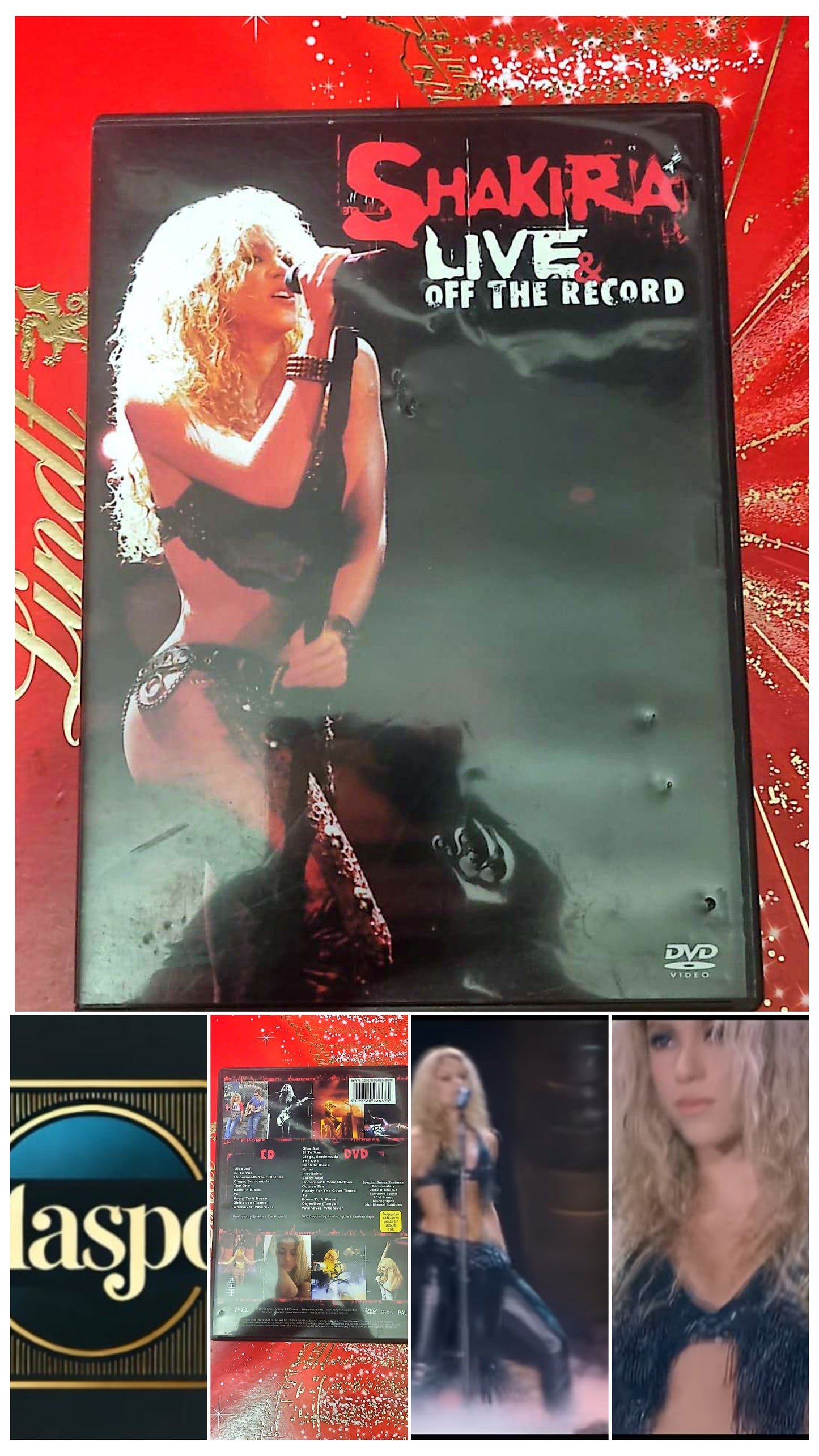 DVD : shakira live off the record