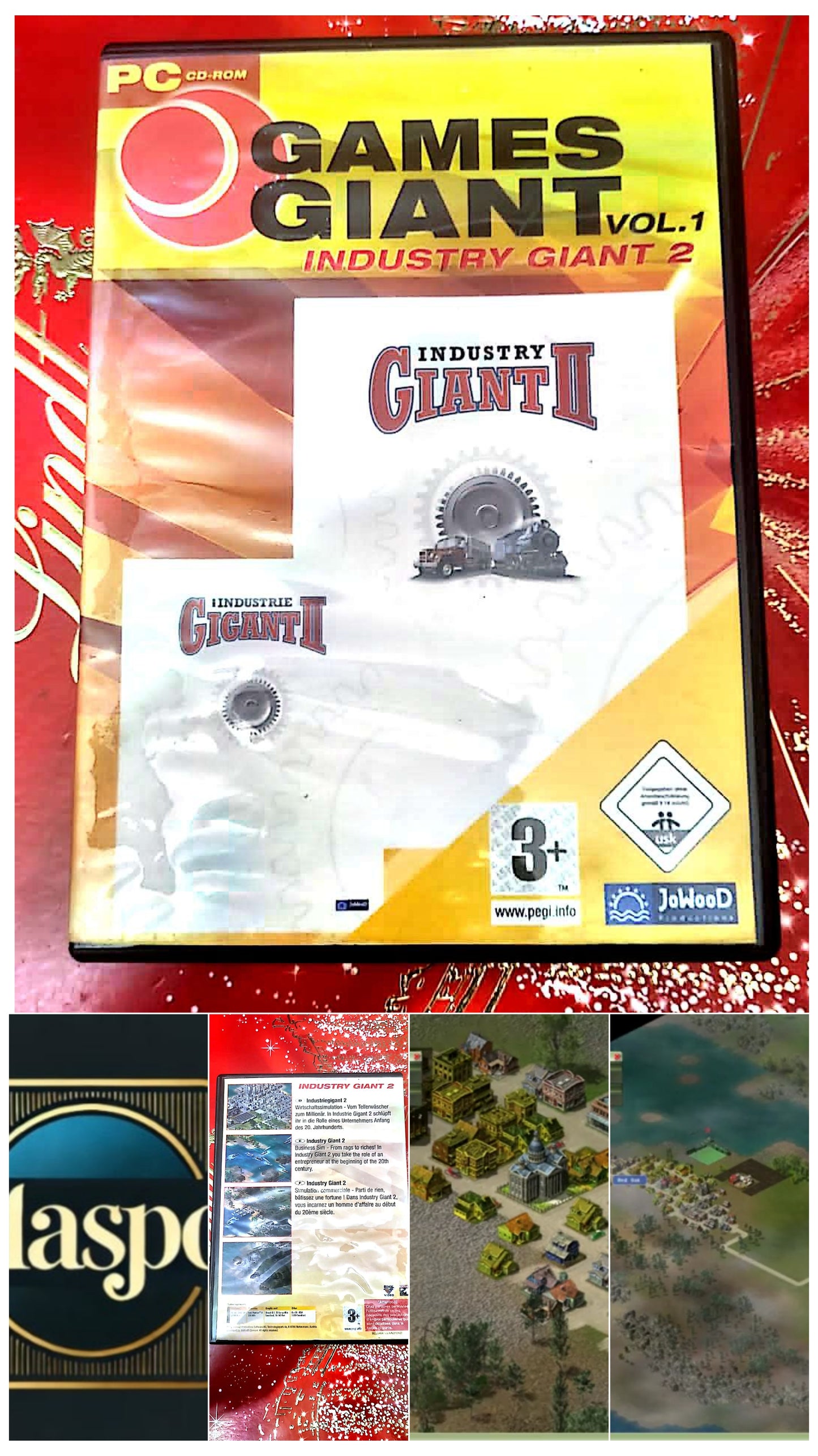 Jeu vidéo PC : pc games giant vol 1 industry giant 2