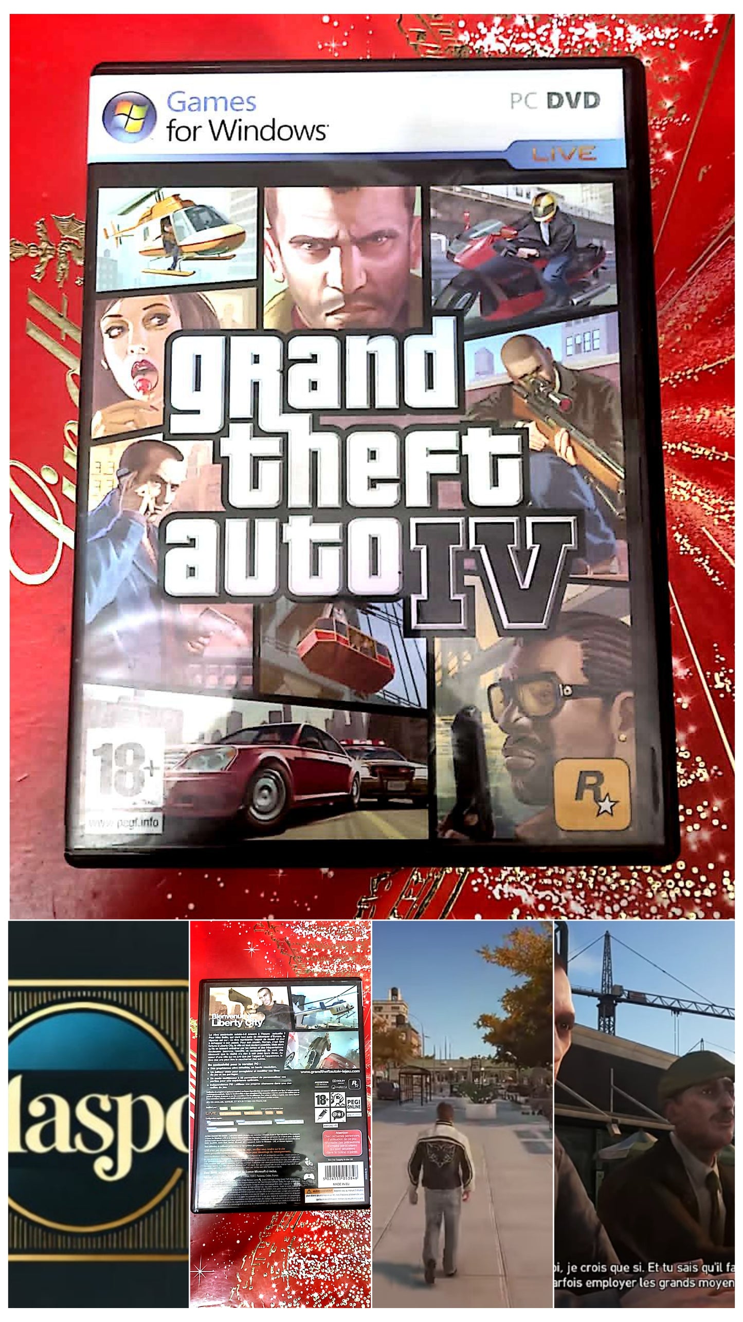 Jeu vidéo PC : PC grand theft auto IV