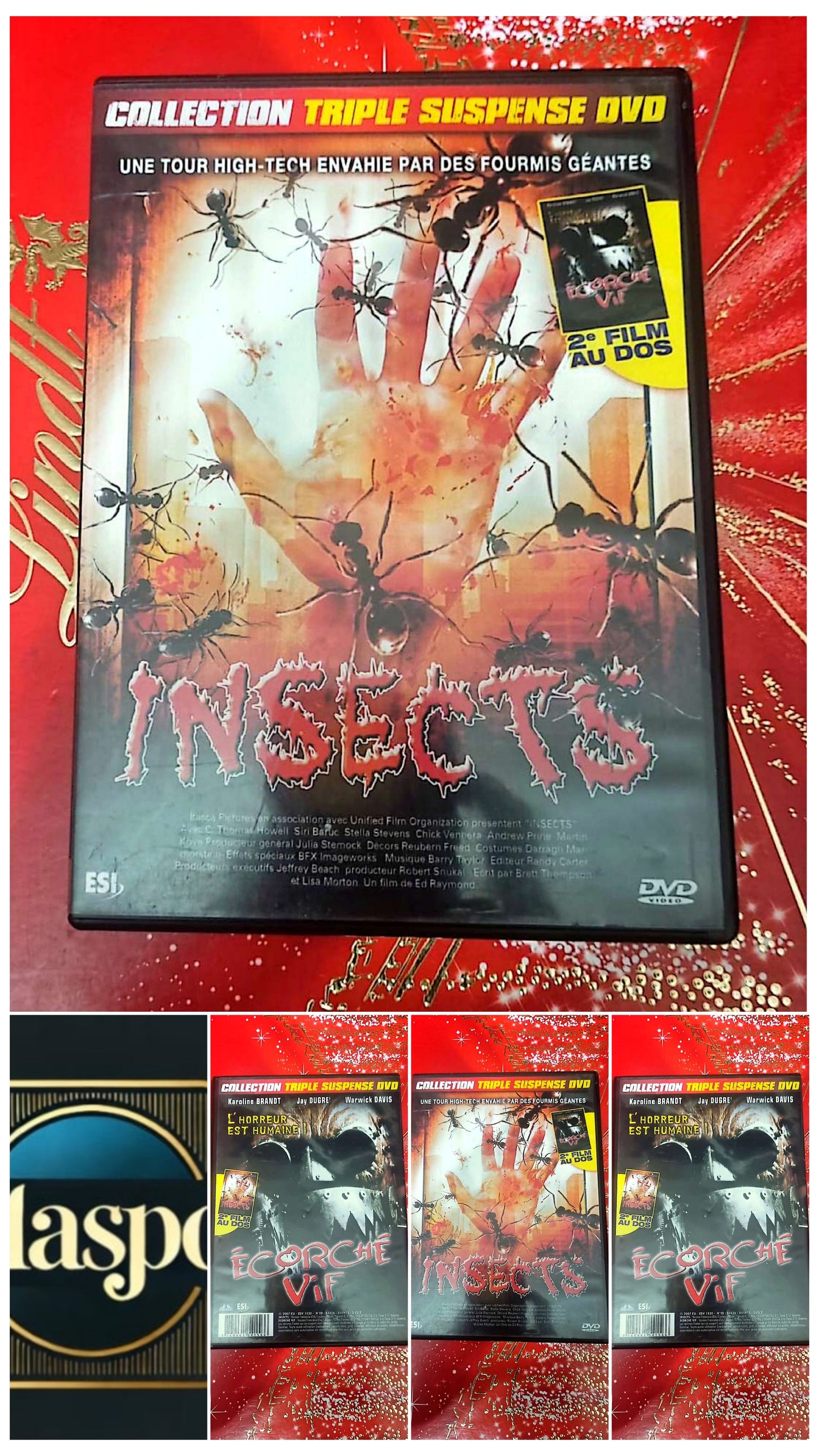 DVD : Coffret DVD 2 Films – Insects + Écorché Vif – Audio