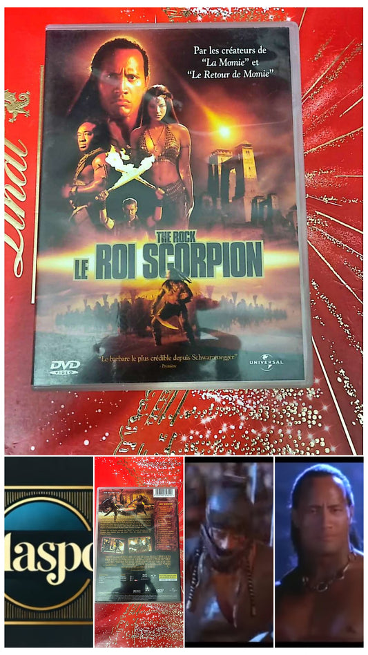 DVD : the rock le roi scorpion en