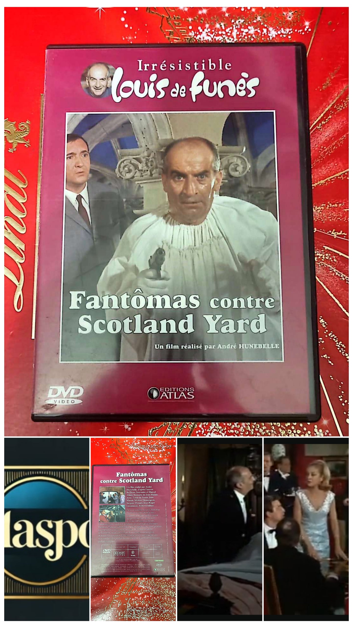 DVD : louis de funes fantomas contre scotland yard