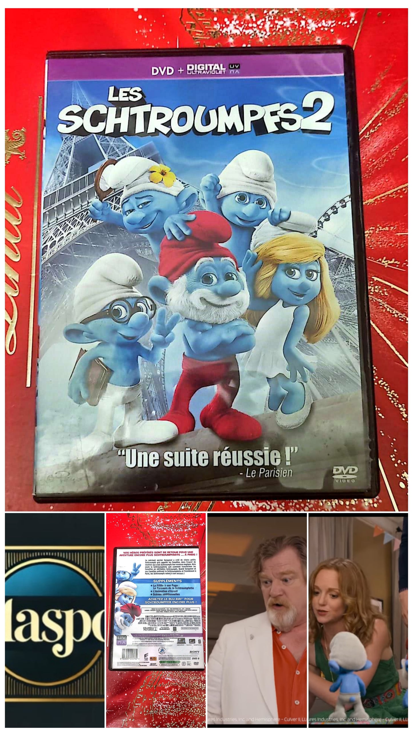 DVD : les schtroumpfs 2