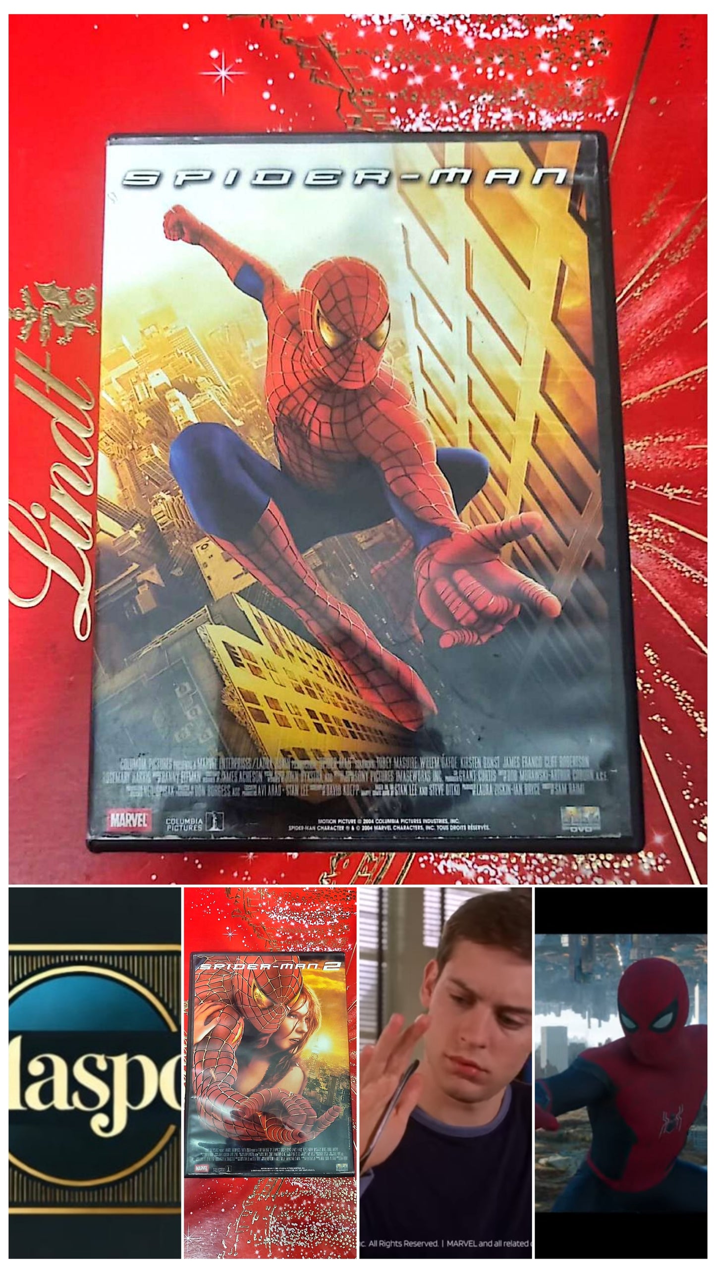 DVD : Coffret DVD Spider-Man 1 & 2 – Films d’action fantastiques Marvel – Version Française