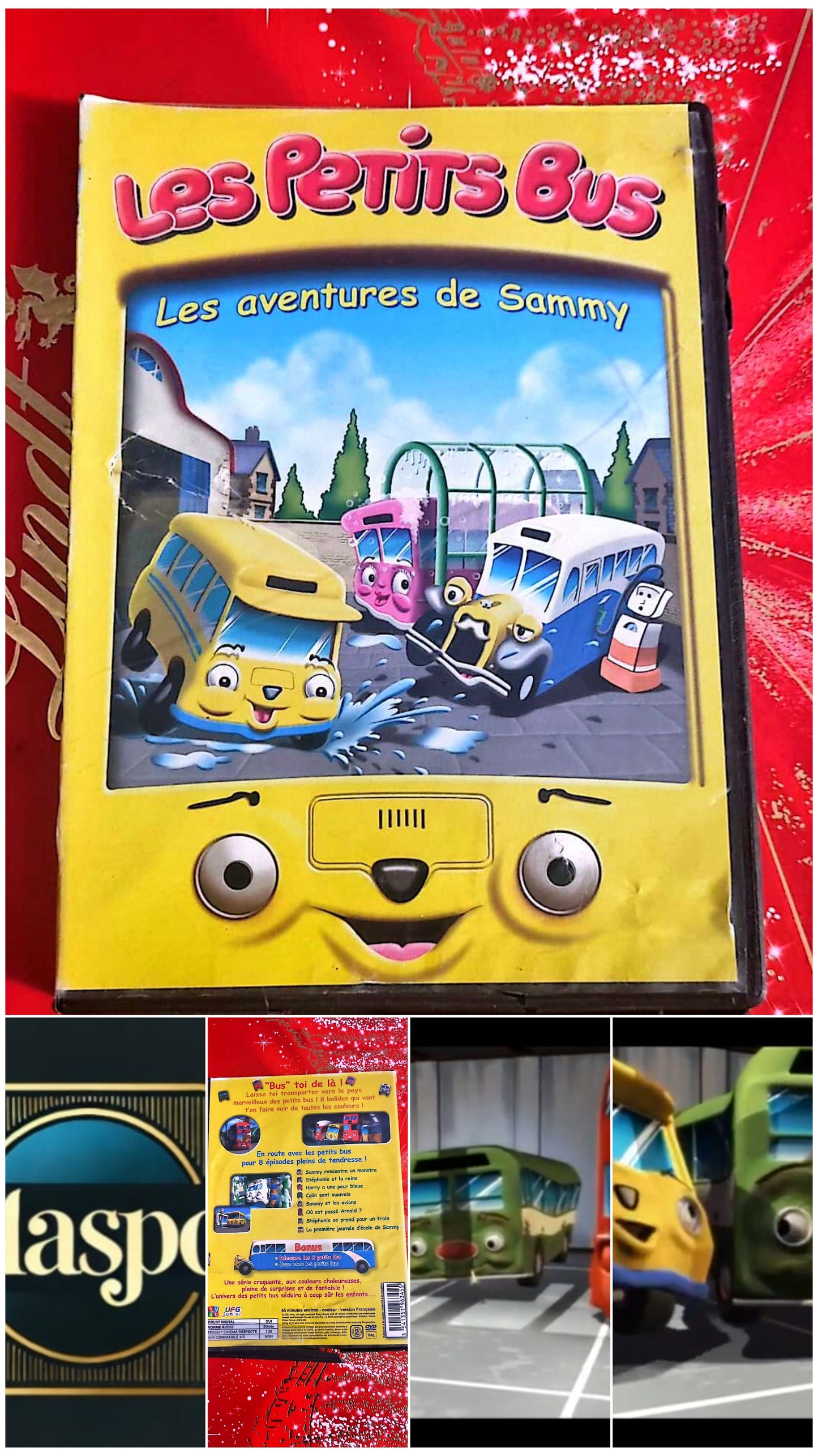 DVD : Les petits bus les aventures de sammy