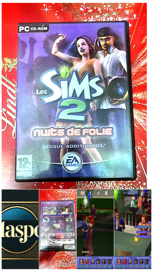 Jeu vidéo PC : PC les sims 2 nuits de folie