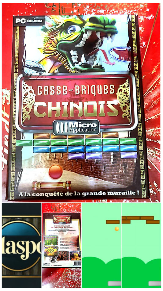 Jeu vidéo : casse briques chinois
