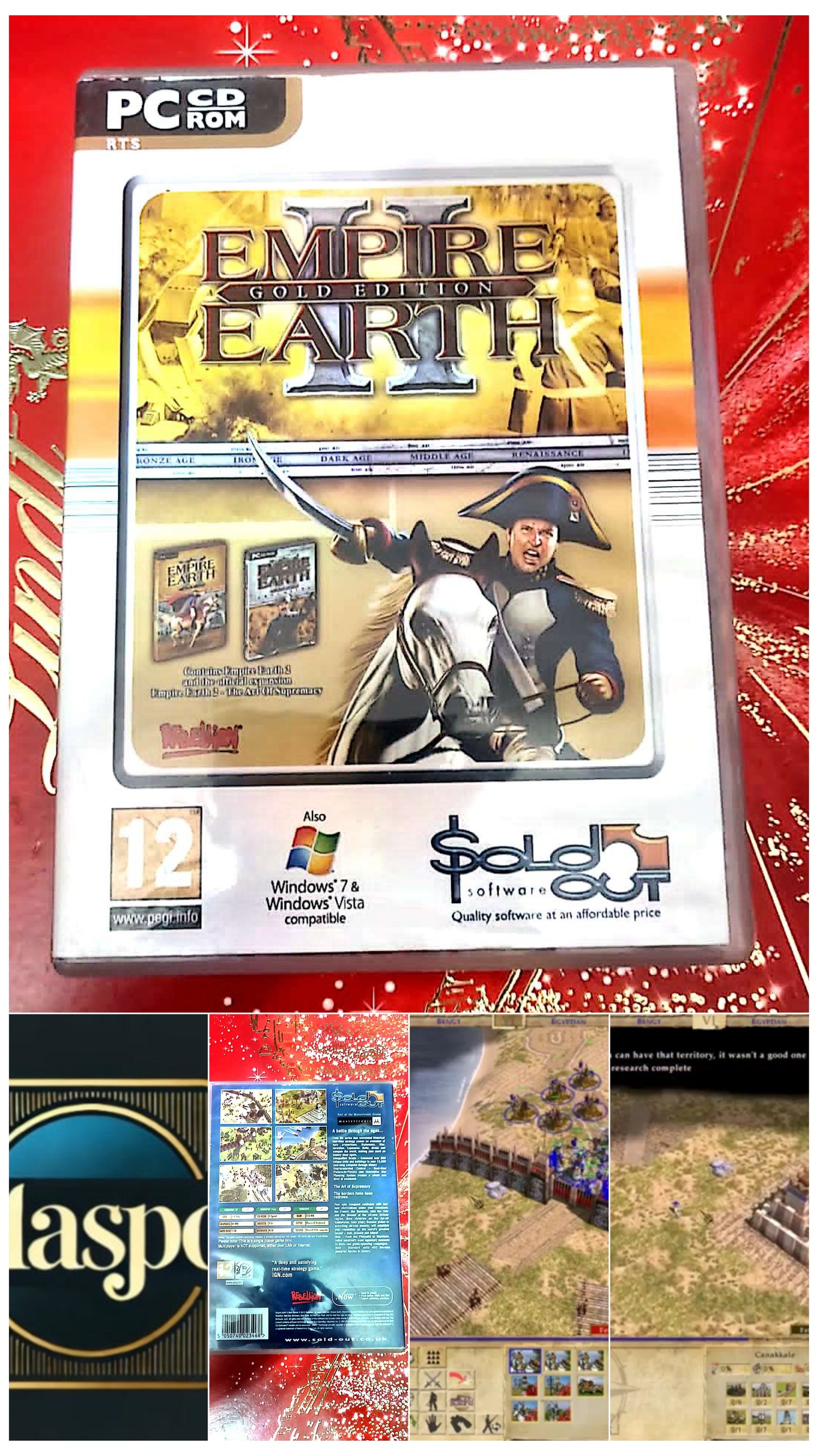 Jeu vidéo PC : empire earth II gold edition