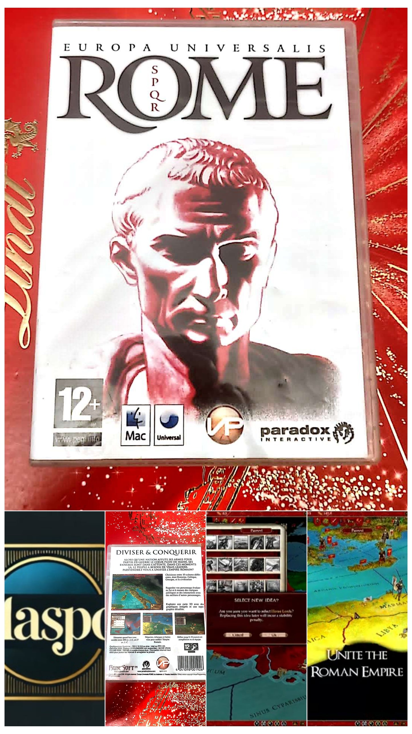 Jeu vidéo PC : europa universalis rome