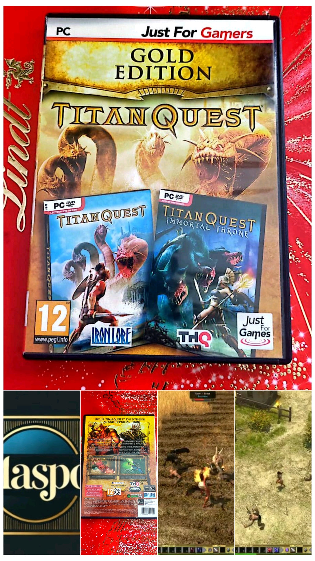 Jeu vidéo PC : gold edition Titan Quest