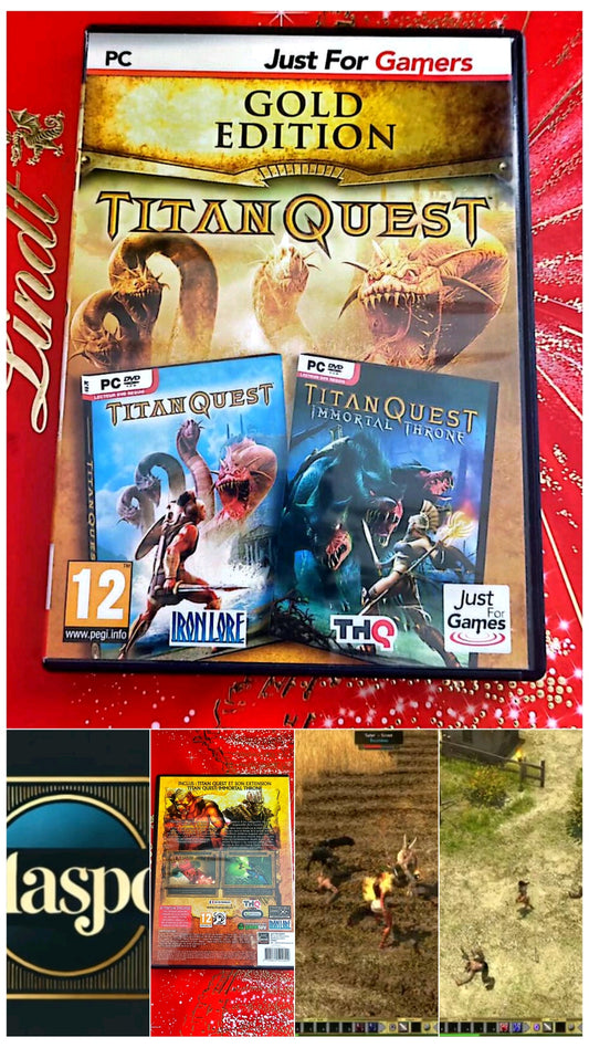 Jeu vidéo PC : gold edition Titan Quest