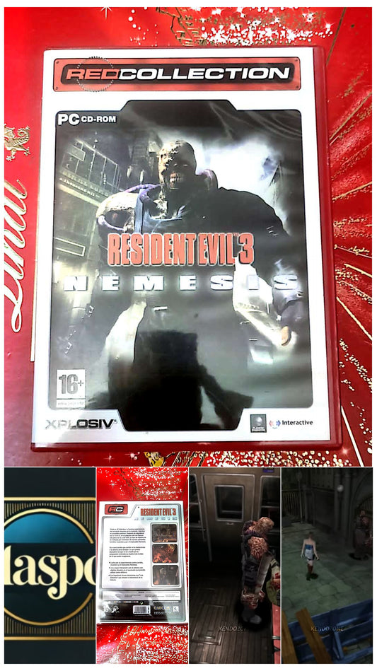 Jeu vidéo PC : Resident Evil 3: Nemesis – Jeu PC CD-ROM (Version Espagnole, Texte et Audio en Espagnol) – Survival Horror Classique