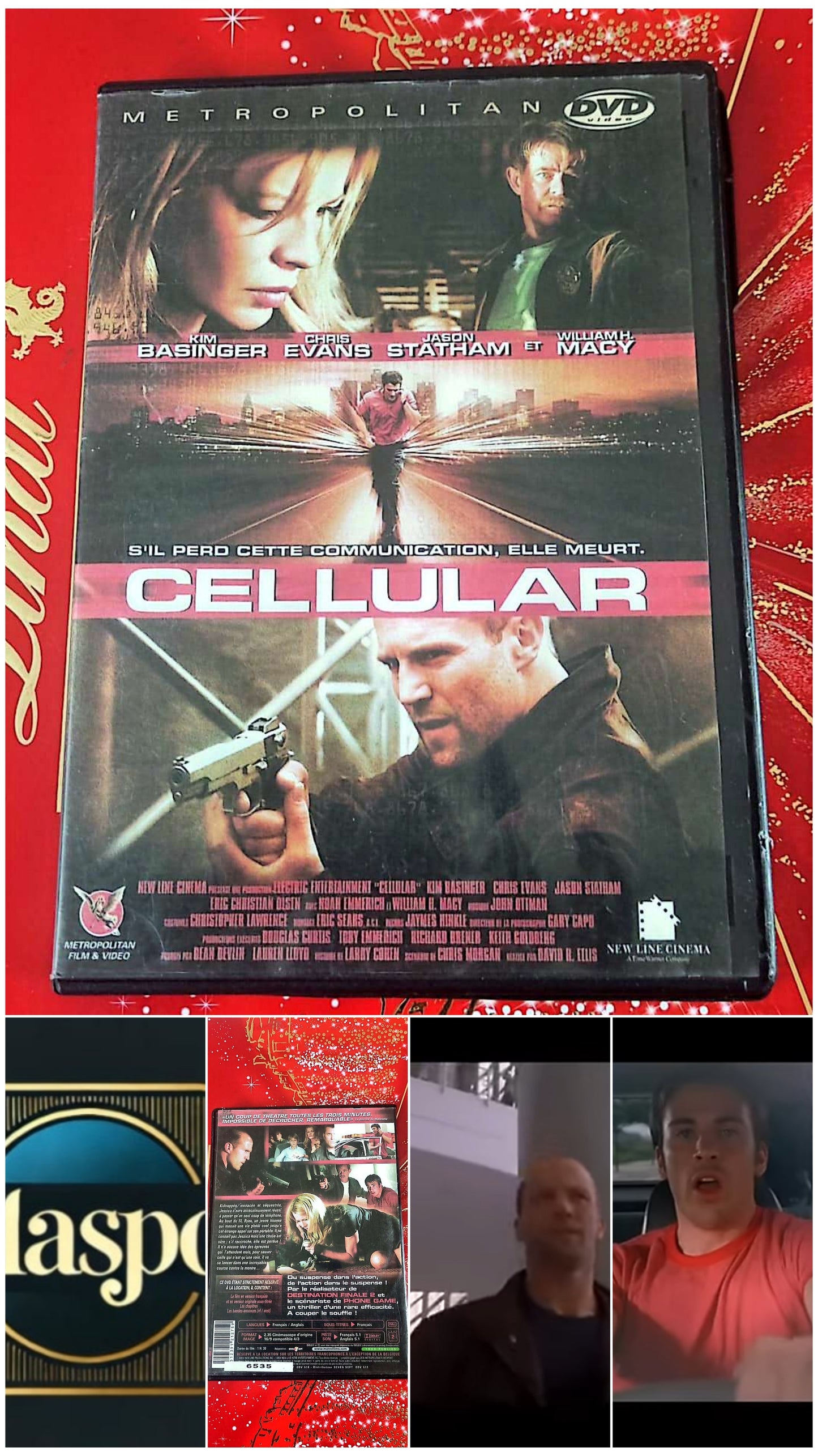 DVD : film cellulaire complet en