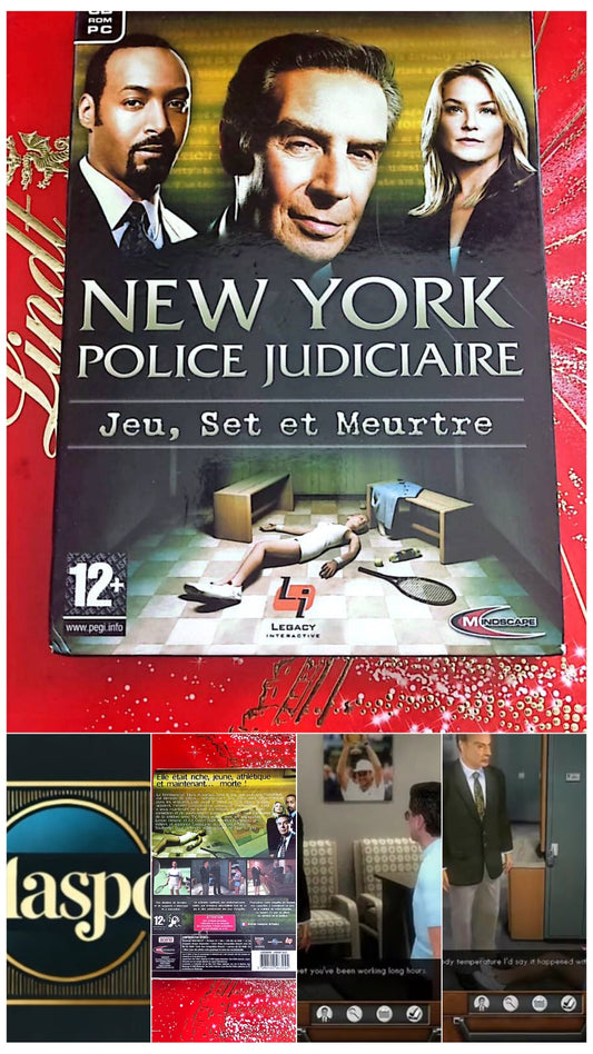 Jeu vidéo PC : New York Police Judiciaire jeu set et Meurtre