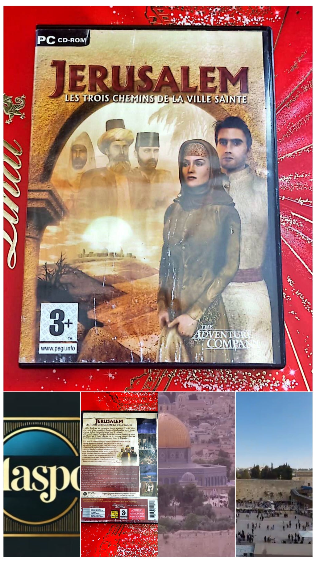 Jeu vidéo PC : Jérusalem les trois chemins de la ville sainte