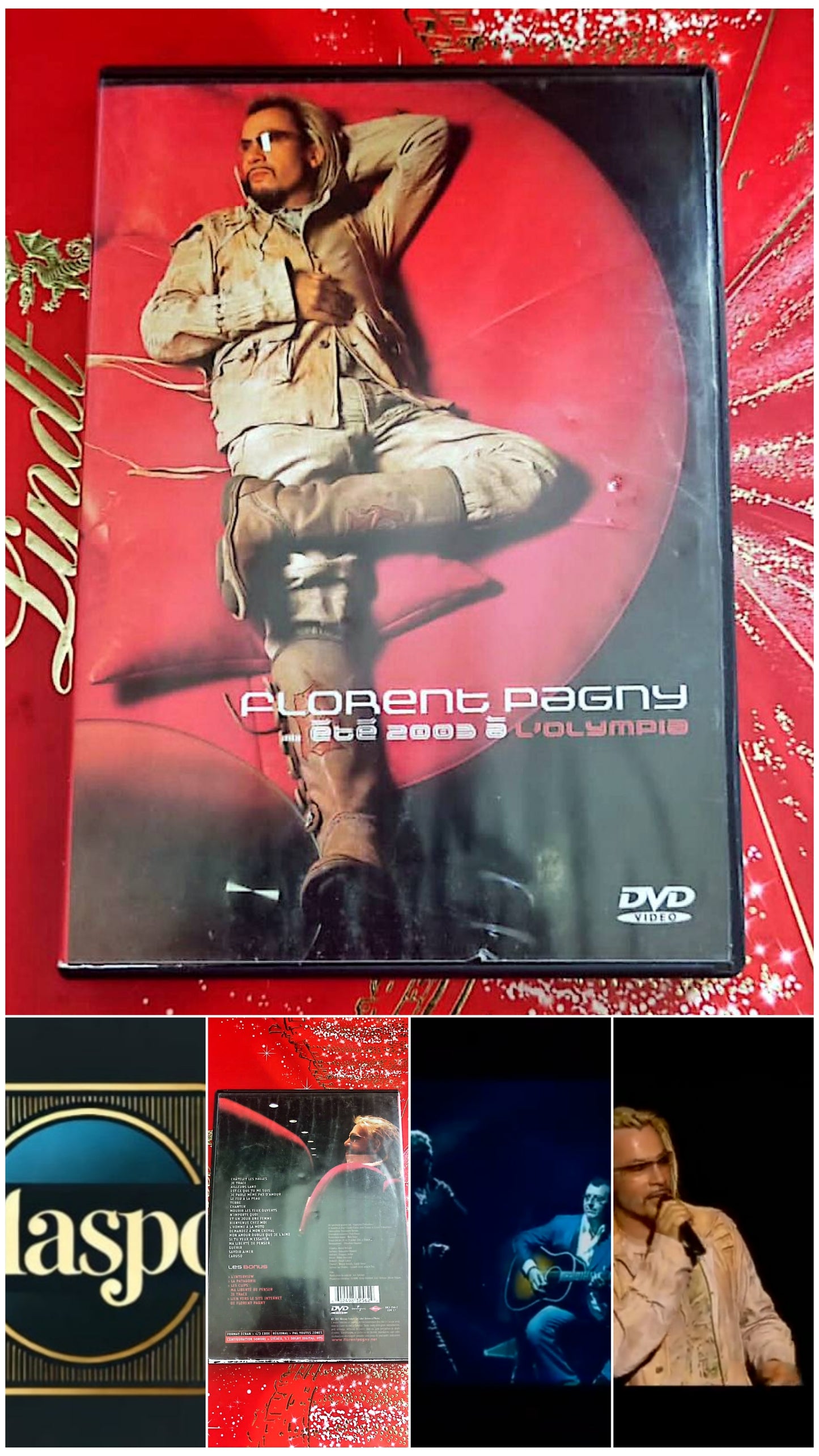DVD : florent pagny ete 2003 a l'olympia