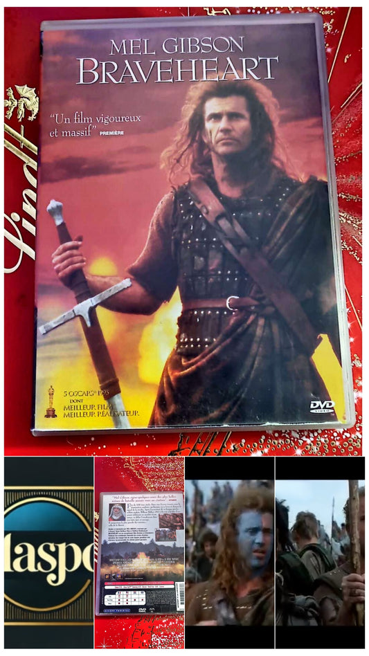 DVD Mel Gibson Braveheart
