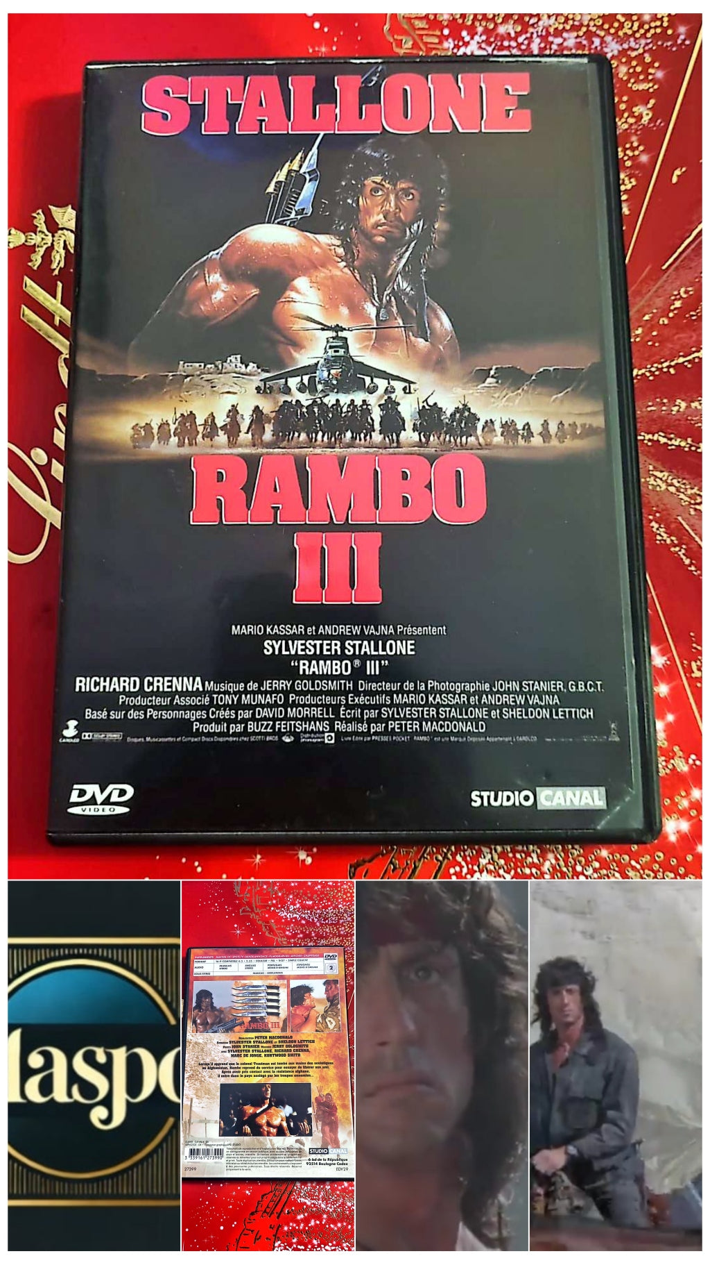DVD Stallone Rambo III