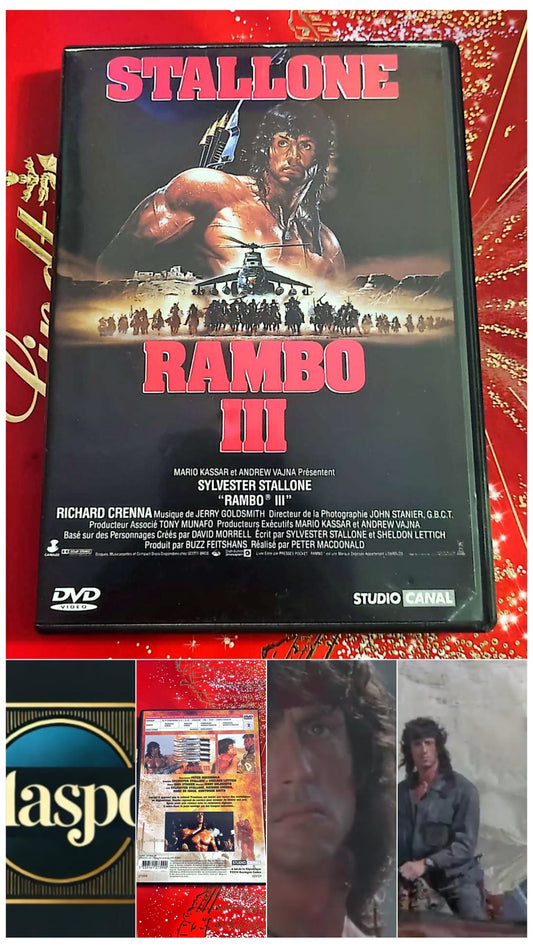 DVD Stallone Rambo III