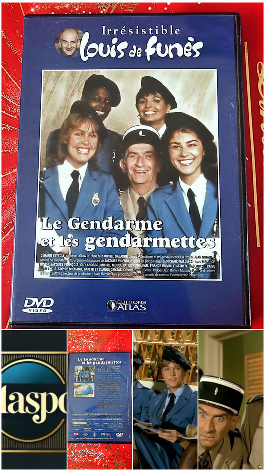 louis de funès le gendarme et les gendarmettes DVD vendu en Bon état