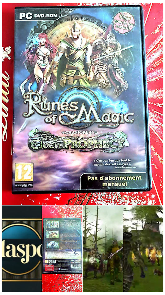jeu pc runes of magic chapitre II the elven prophecy