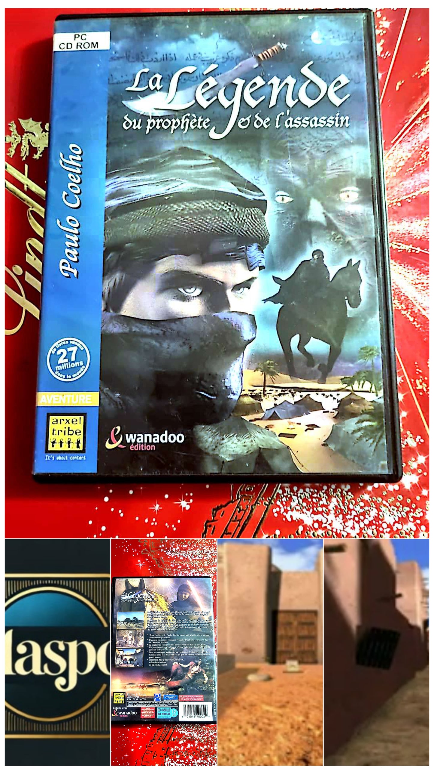 jeu pc paulo celho la legende du prophete et de l'assassin vendu en bon etat par blaspo