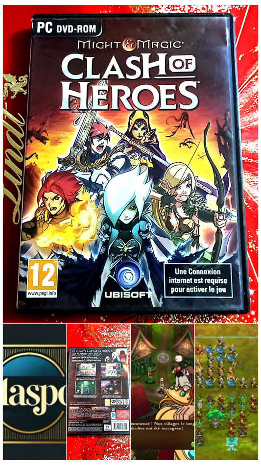 jeu pc clash of heroes vendu en bon etat par blaspo