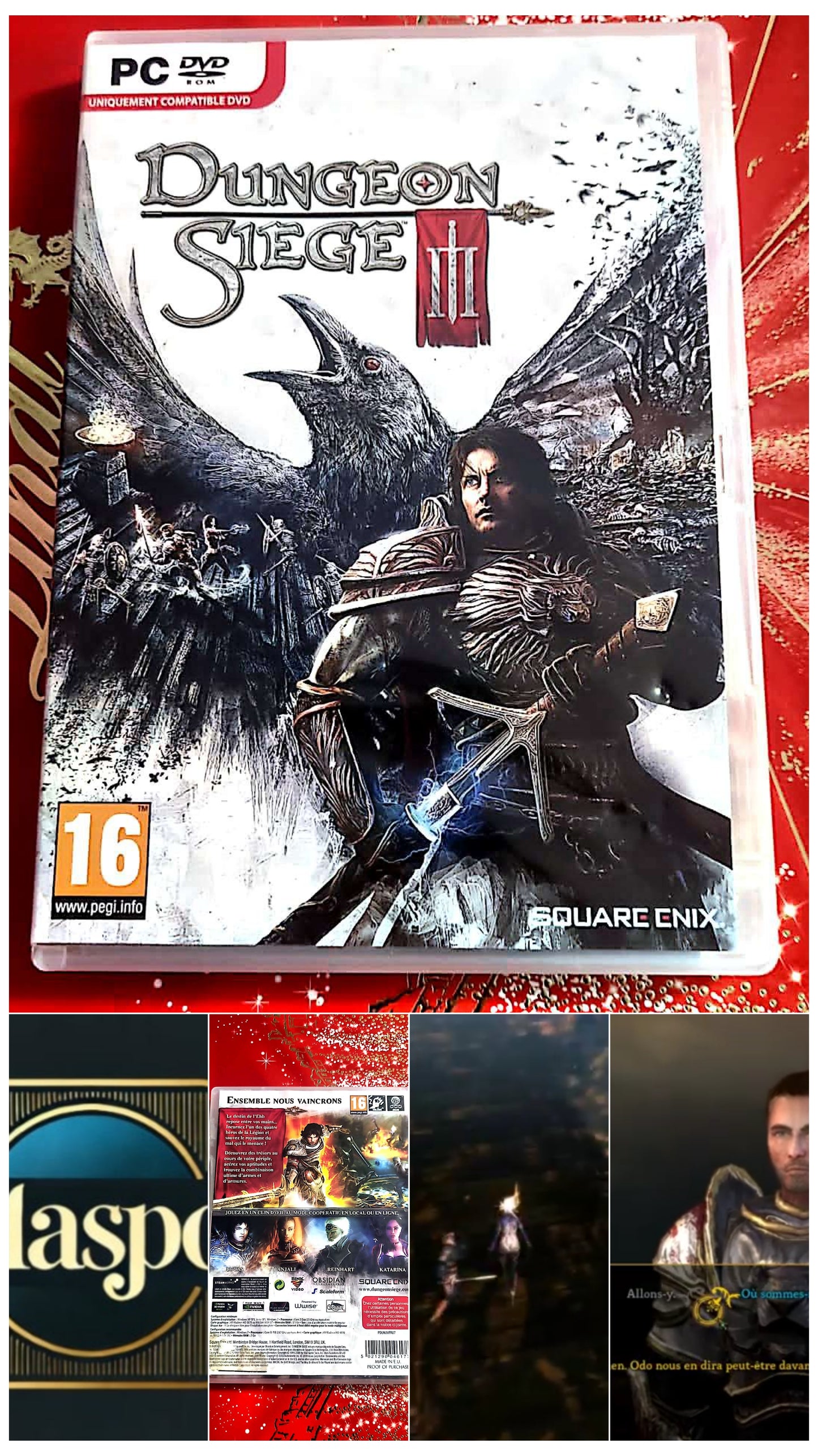 jeu pc dungeon siege III vendu en bon etat par blaspo